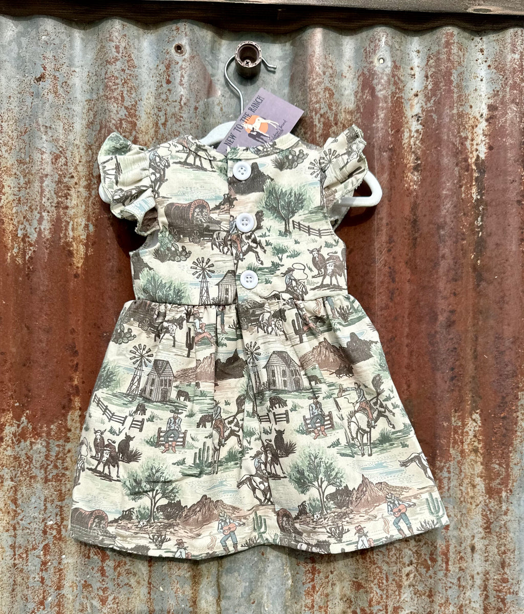 Out West Girls Dress