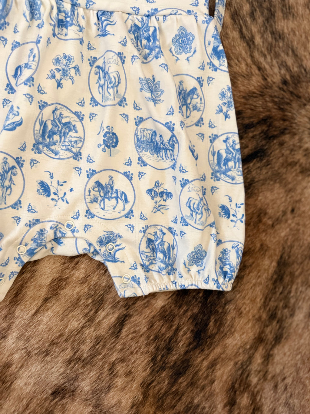 Trails & Toile Bubble Romper