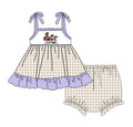 Embroidered Running Horses Set