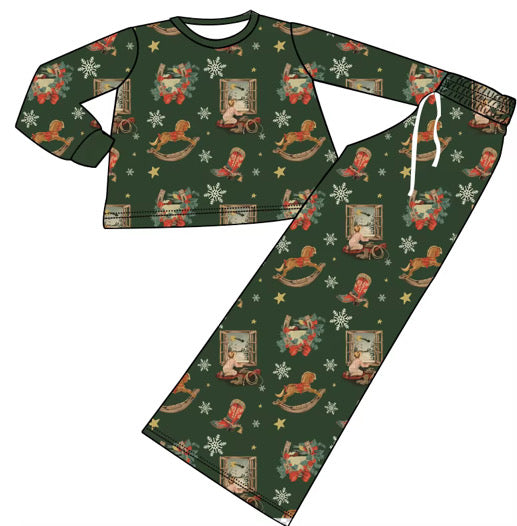 Nostalgic Christmas PJs-Adults