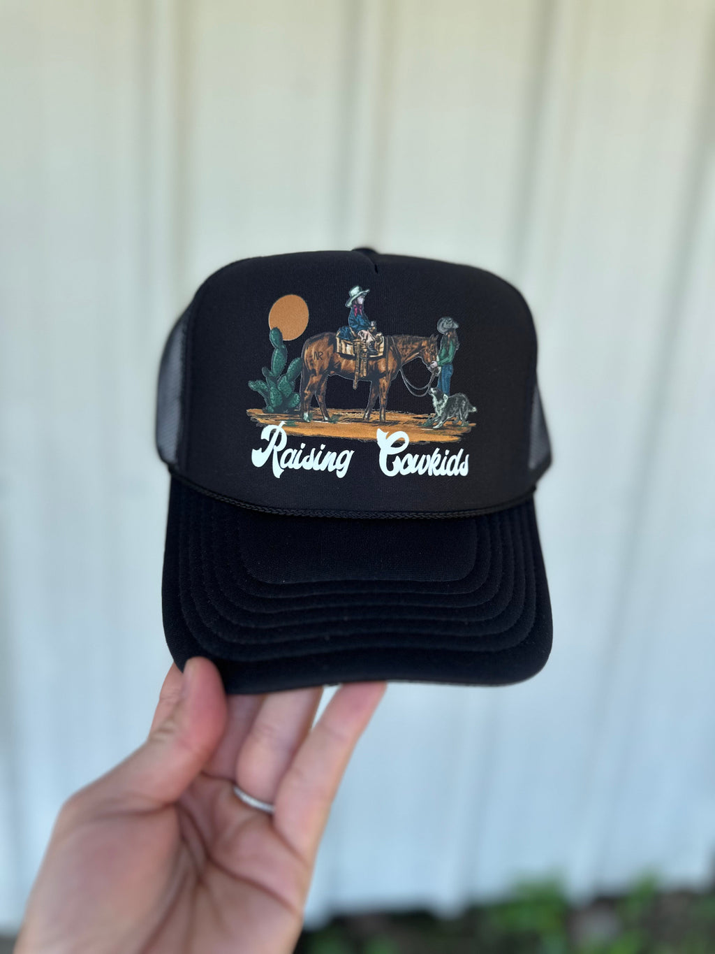 Raising Cowkids Trucker Cap WS