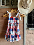 Patriotic Patchwork Dress