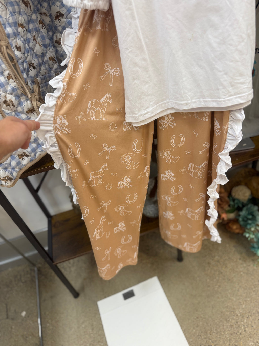 Neutral Cowgirl Set