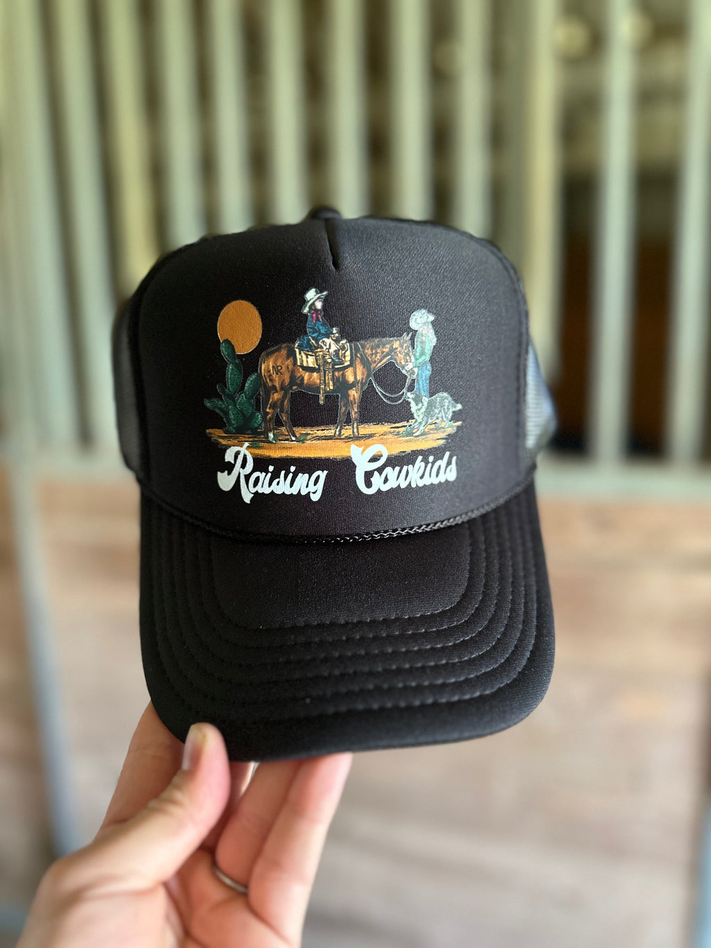 Raising Cowkids Trucker Cap WS